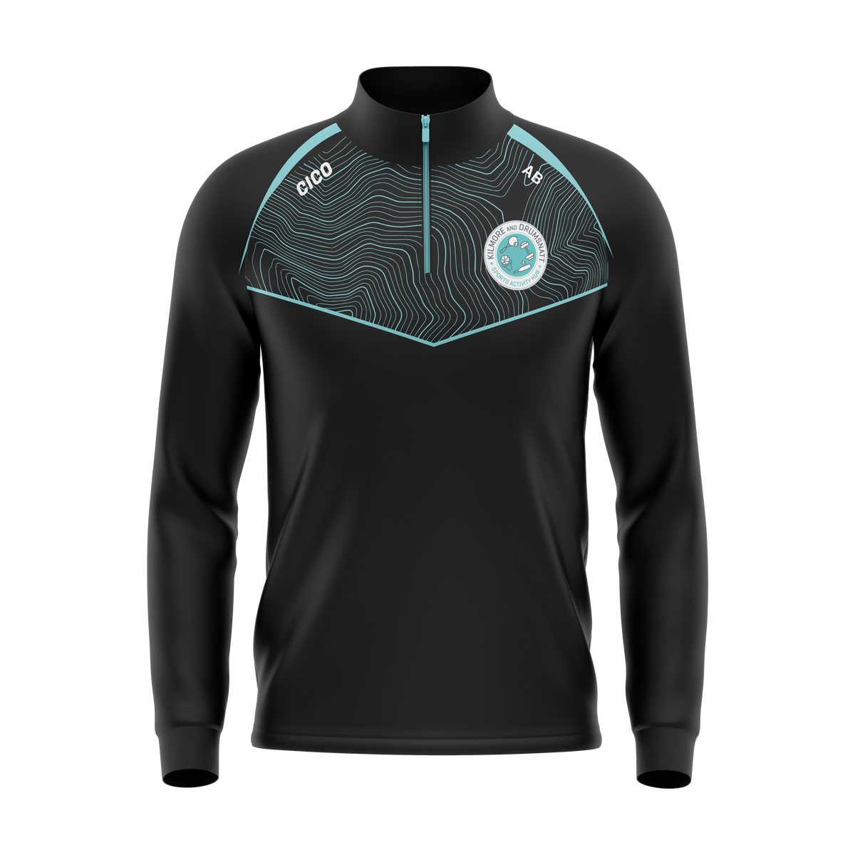 Kilmore & Drumsnatt Badminton Unisex Half Zip