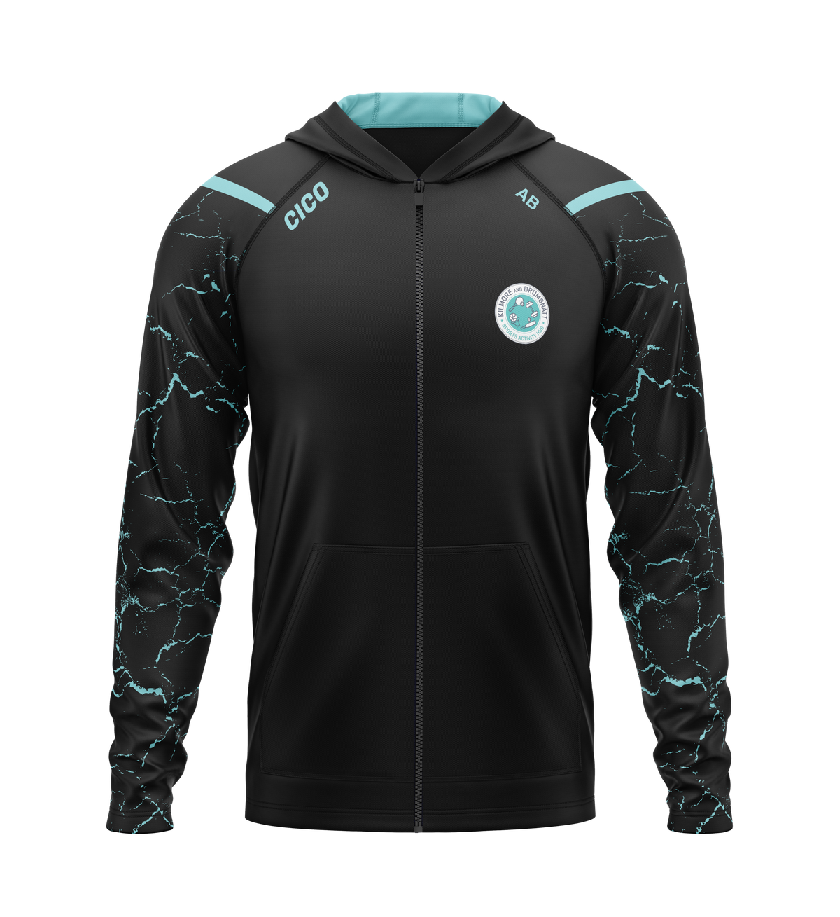 Kilmore & Drumsnatt Badminton Unisex Full-zip Hoodie