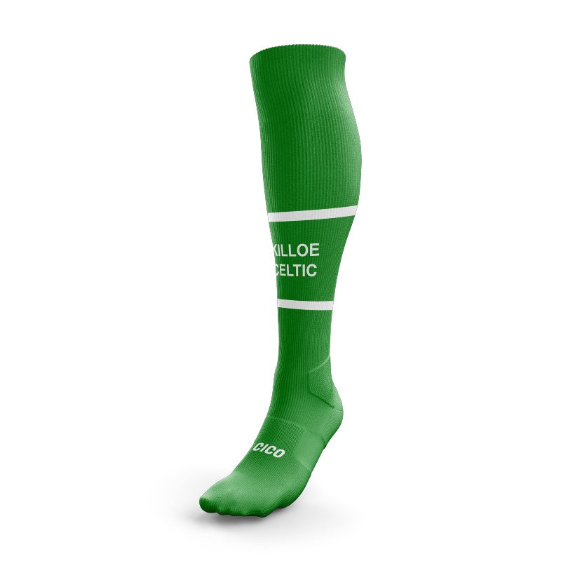 Killoe Celtic FC Custom Green Long Socks