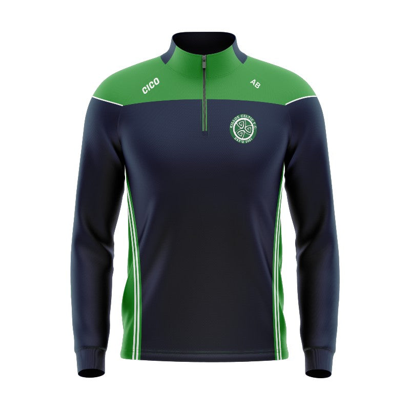 Killoe Celtic FC Kid's Navy Half Zip