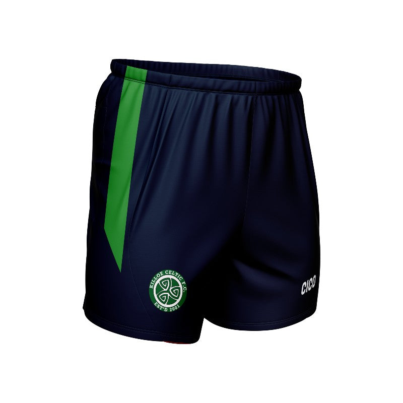 Killoe Celtic FC Kids Navy Soccer Shorts