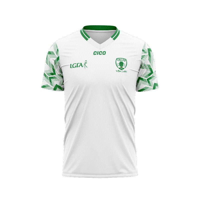 Killoe Ladies Unisex White Training Jersey