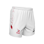 Mullagh Badminton White Leisure Shorts