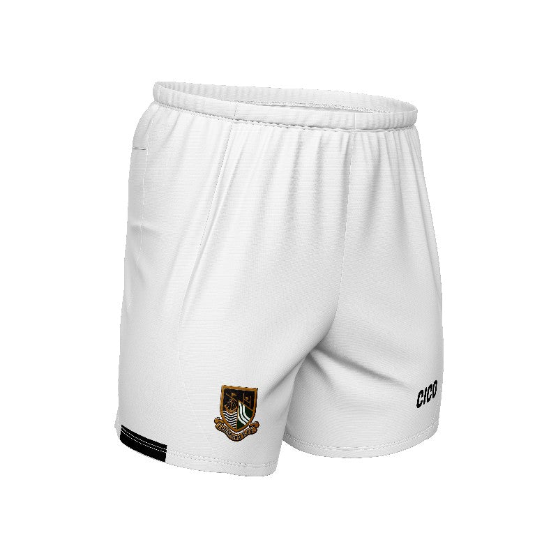 Longford RFC Kids White Rugby Shorts