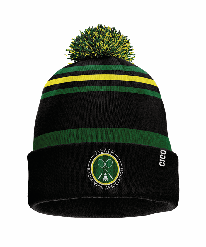 Meath Badminton Black Bobble Hat