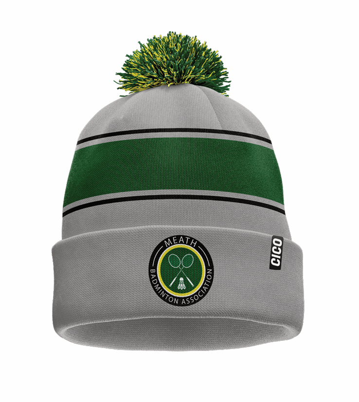 Meath Badminton Silver Bobble Hat