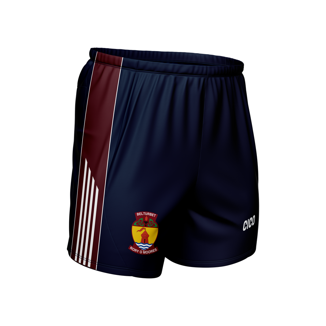 Belturbet Rory O'Moores GAA Kid's Navy Gaelic Shorts