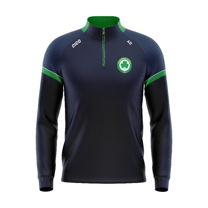 Newtown Celtic FC Unisex Half Zip