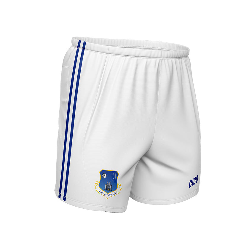 Oldcastle GAA & LGFA Adult White Gaelic Shorts