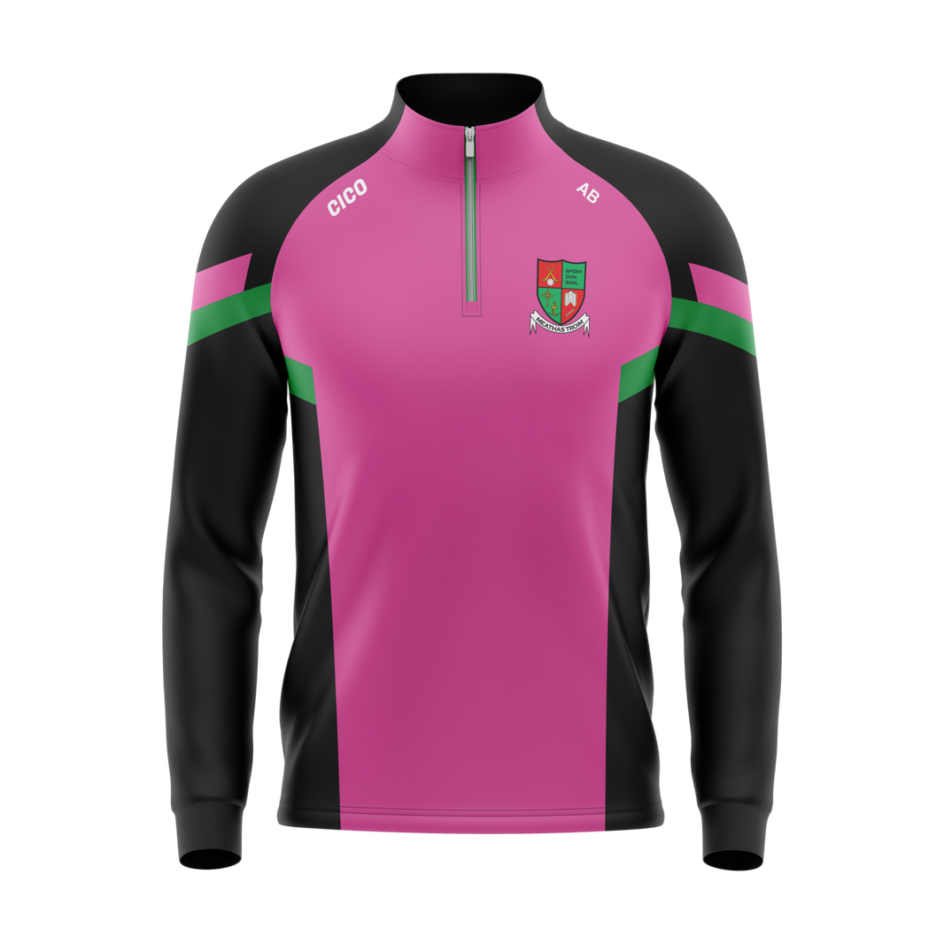 Mostrim GAA Unisex Pink Half Zip