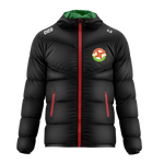 Kiltubrid GAA black puffer jacket