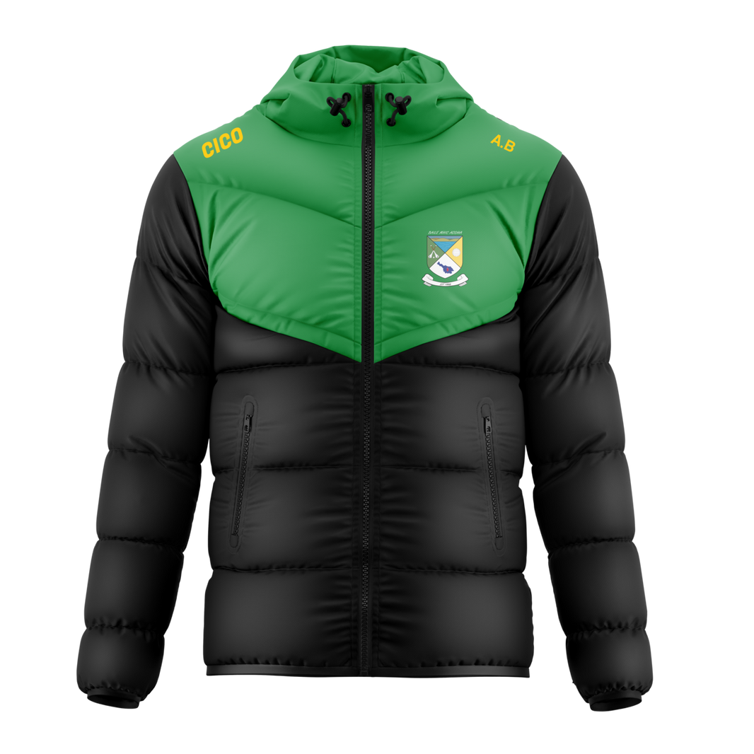 Ballymachugh GAA Kid's Puffer Jacket - front