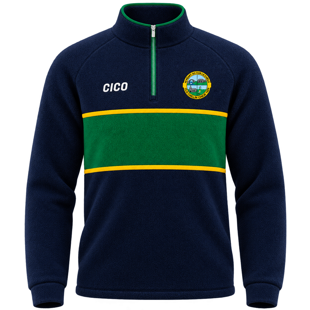Killinkere GAA Kid's Retro Fleece Half Zip