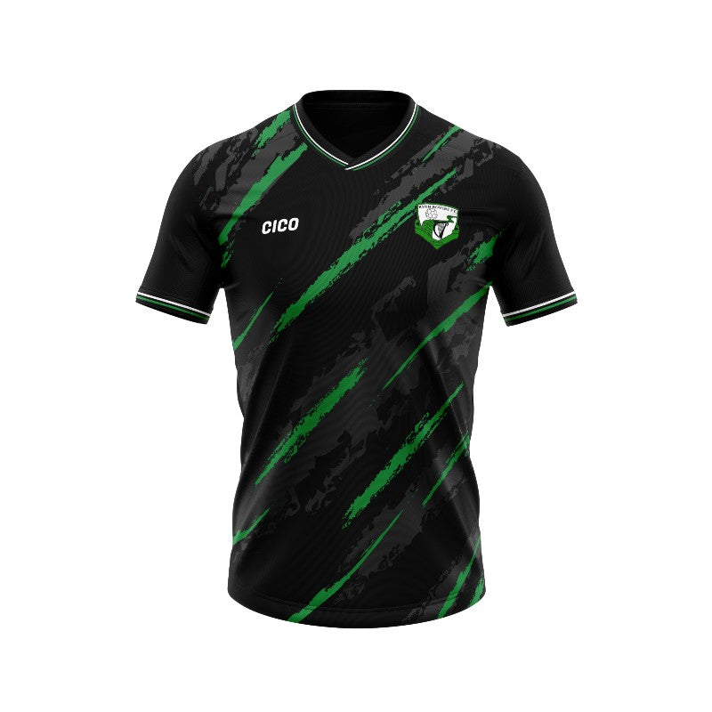 Rynn Rovers FC Unisex Black Training Jersey