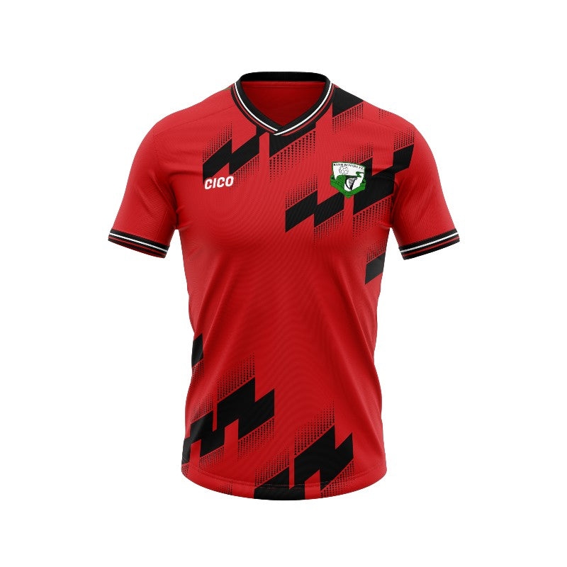 Rynn Rovers FC Unisex Red Training Jersey