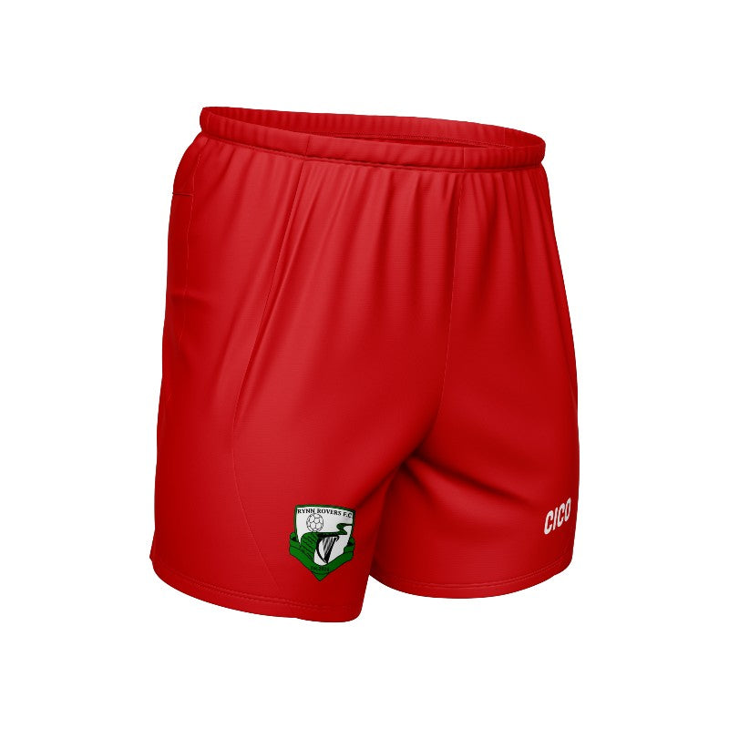 Rynn Rovers FC Adult Red Soccer Shorts