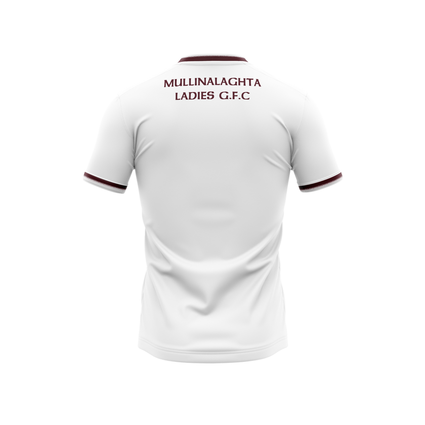 Mullinalaghta Ladies GFC Kid's White Training Jersey