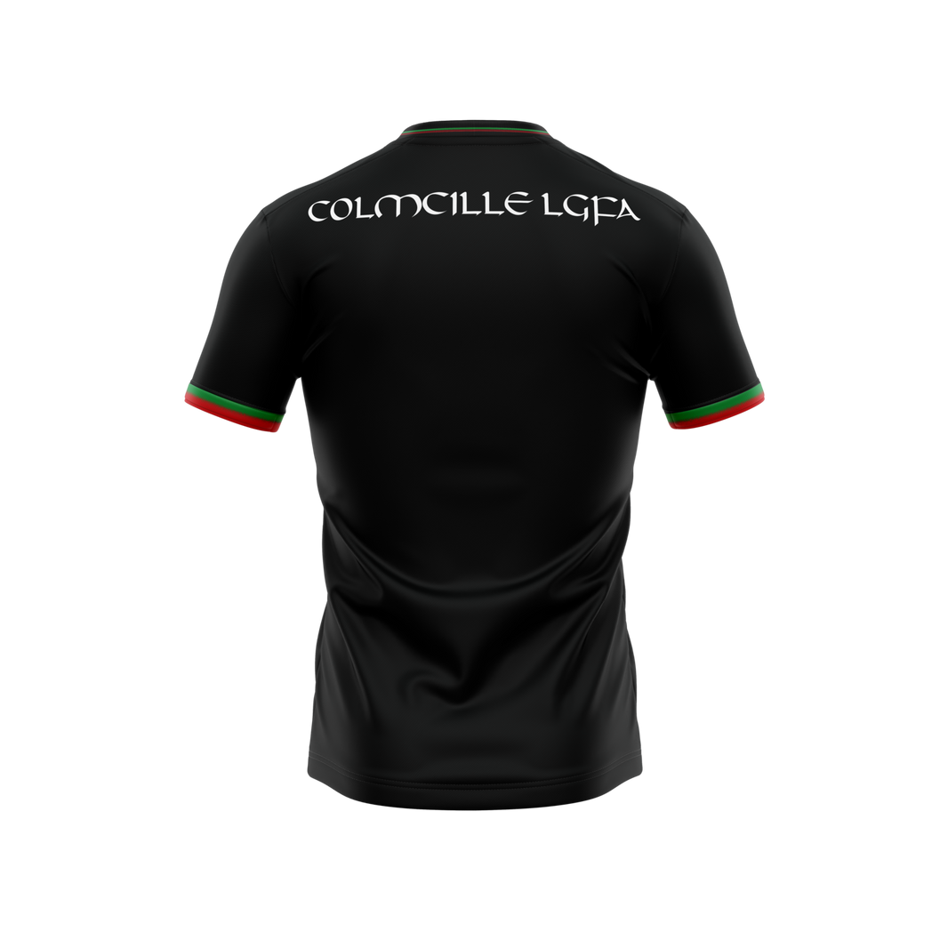 Colmcille LGFA Kid's Black Training Jersey