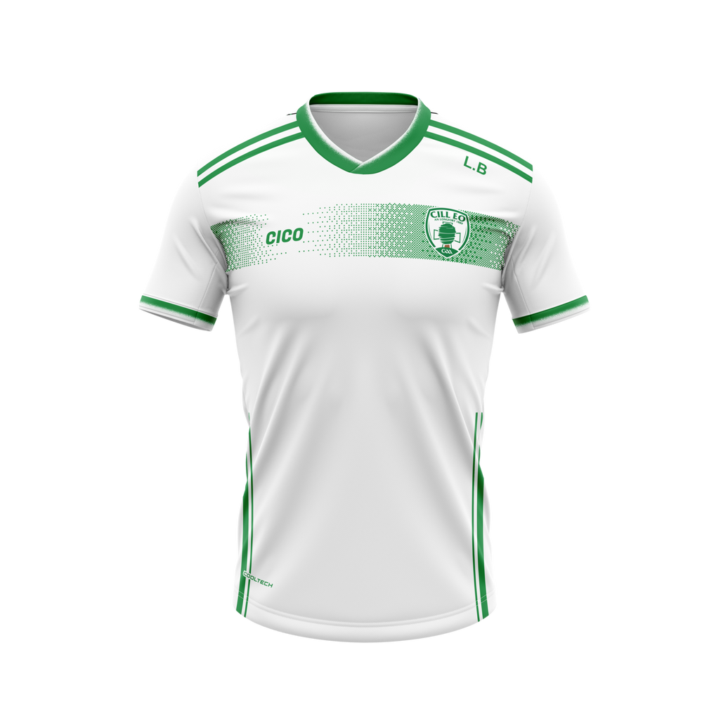 Killoe GAA Unisex White Training Jersey
