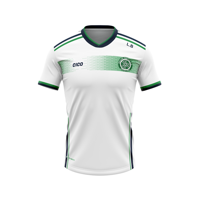 Killoe Celtic FC Unisex White Training Jersey