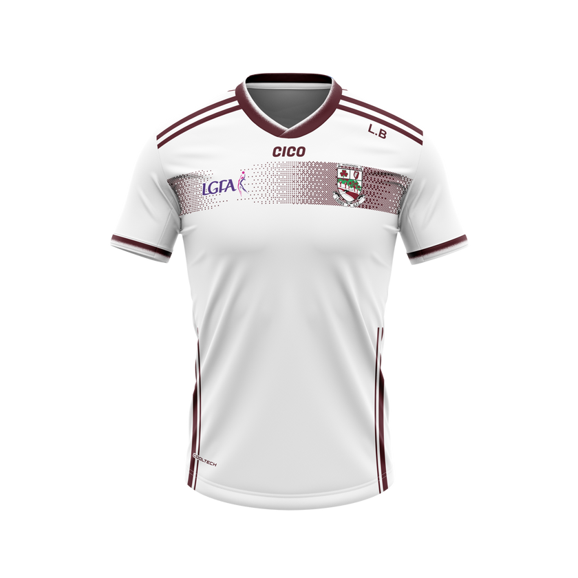 Mullinalaghta Ladies GFC Kid's White Training Jersey