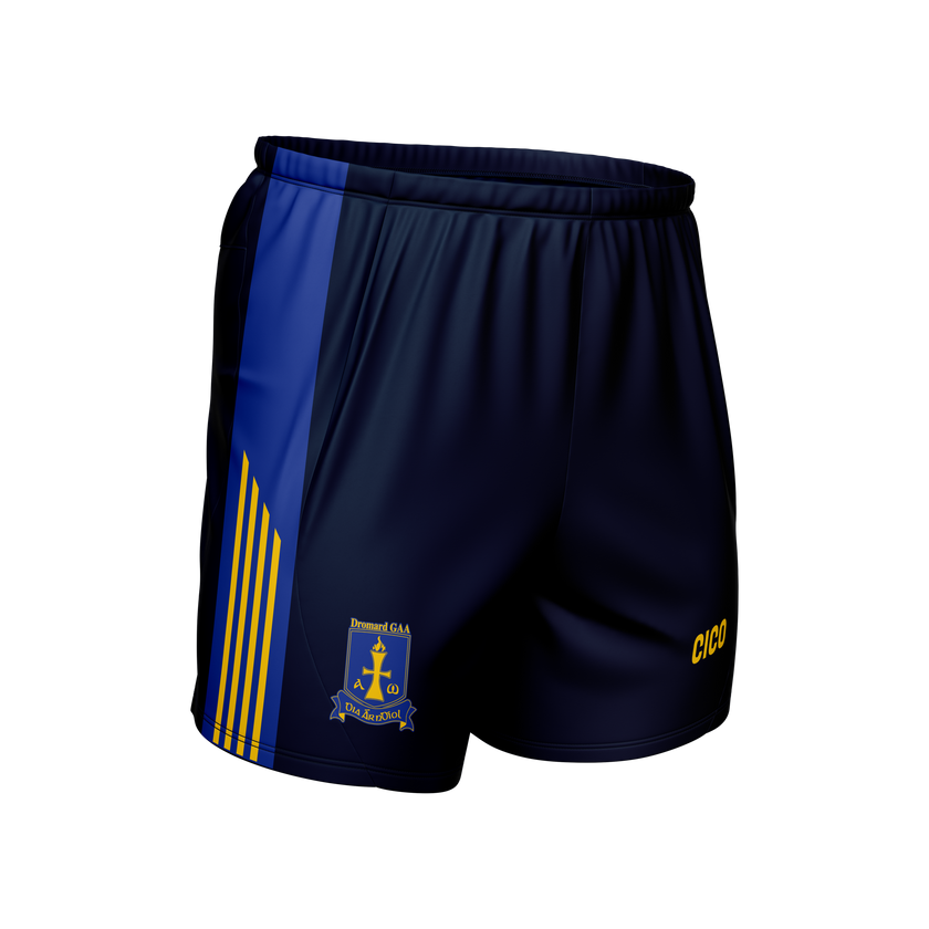Dromard GAA Navy Gaelic Shorts