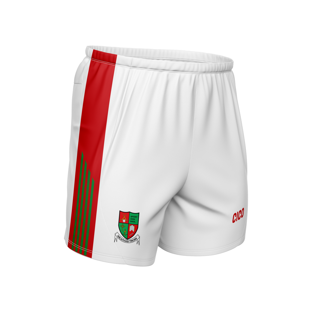 Mostrim GAA Adult White Gaelic Shorts