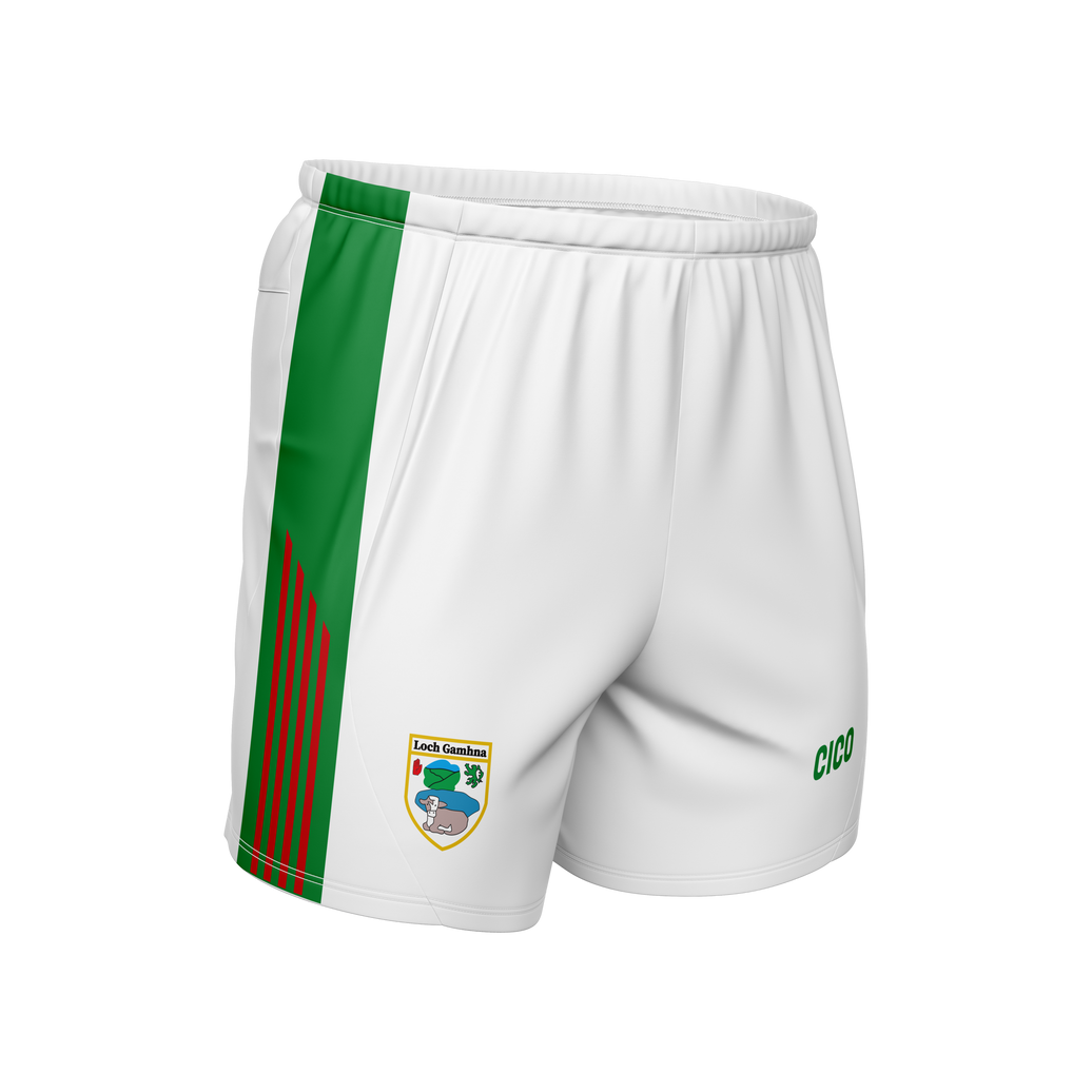 Gowna GAA Kid's White Gaelic Shorts