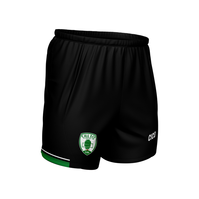 Killoe GAA Kid's Black Gaelic Shorts