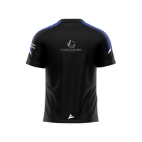 St Mary's Granard GFC leisure T-shirt in black and royal blue - back - official GAA club merchandise by Cico Sports