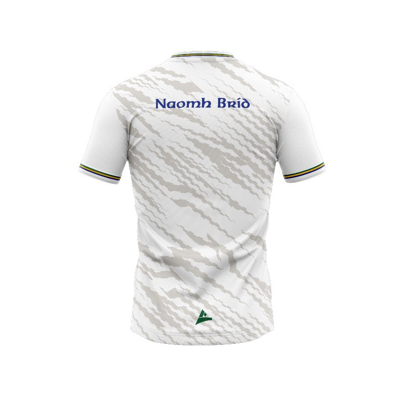 St Brigid's LGFA - Leitrim Kid's White Training Jersey
