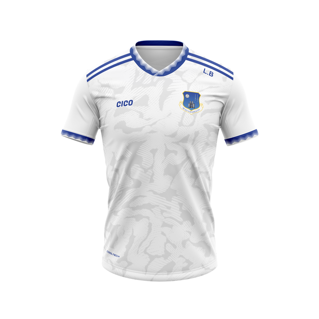 Oldcastle GAA & LGFA Unisex White Training Jersey