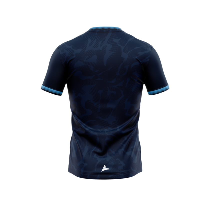 St Brigids GFC Kid's Navy Training Jersey - back