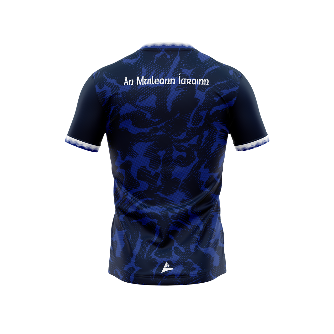 Swanlinbar St Mary's GAA Unisex Navy Training Jersey back