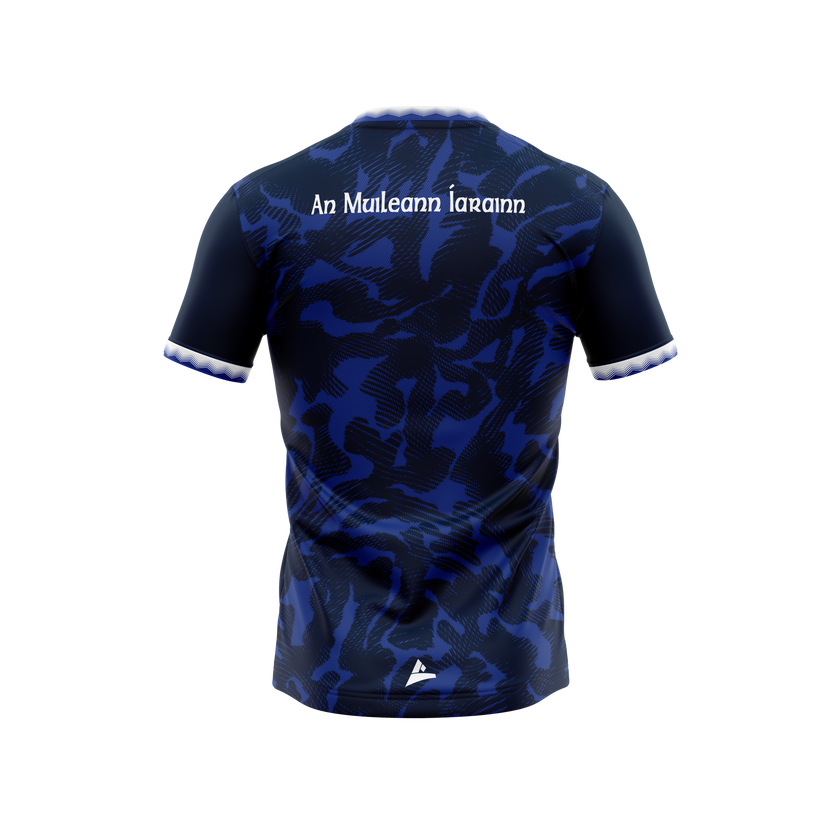 Swanlinbar St Mary's GAA Unisex Navy Training Jersey back