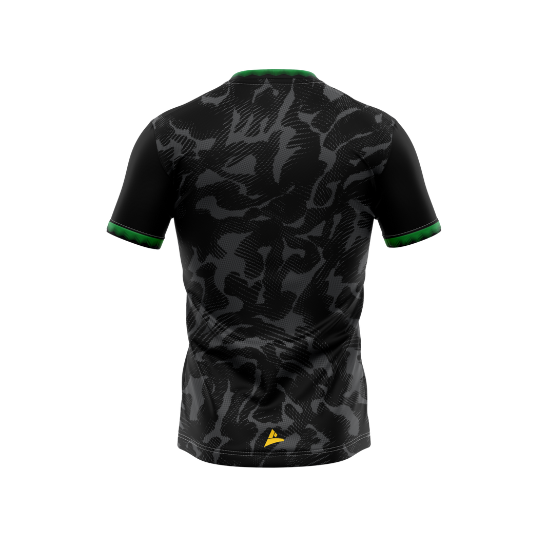 Ballymachugh GAA Kid's Training Jersey Black - back