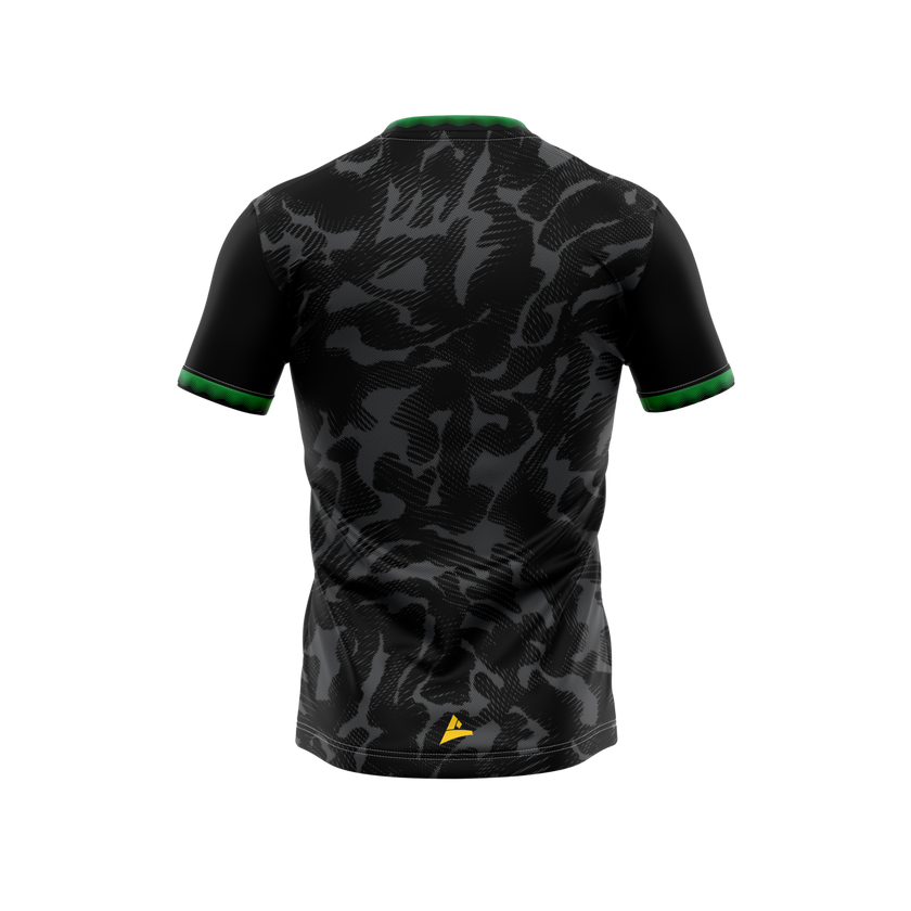 Ballymachugh GAA Kid's Training Jersey Black - back