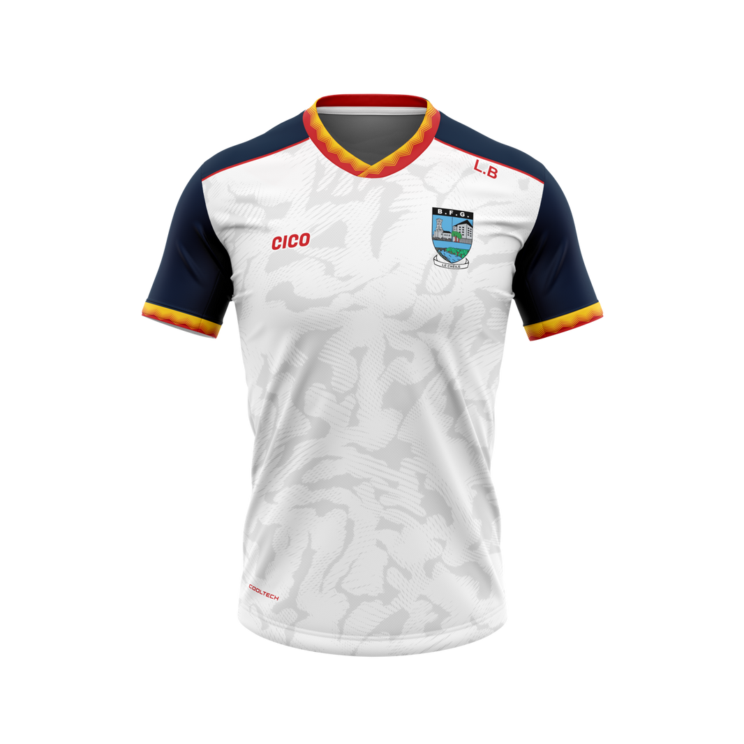 Ballymahon Forgney Gaels Unisex White Training Jersey