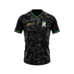 Ballymachugh GAA Kid's Training Jersey Black - front