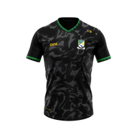 Ballymachugh GAA Kid's Training Jersey Black - front
