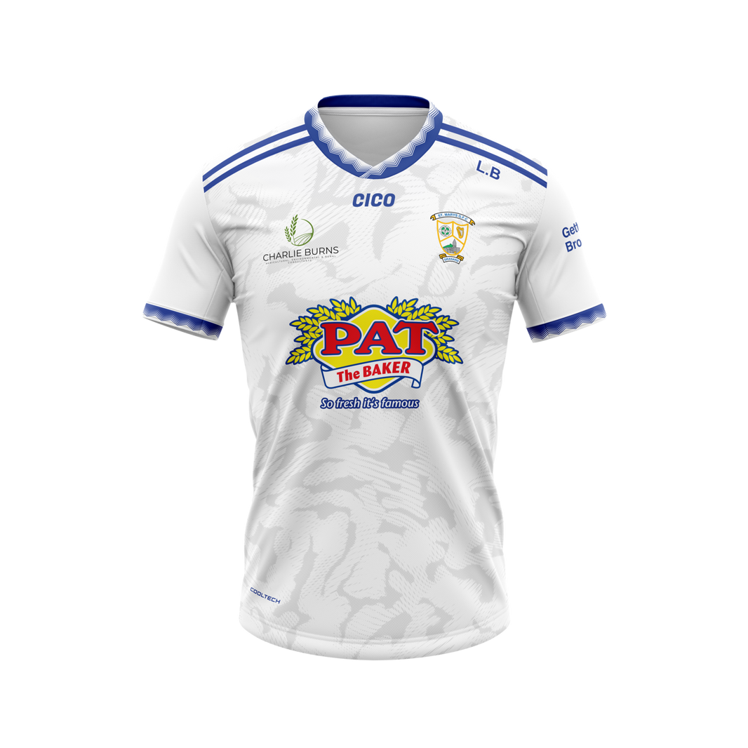 St Mary's GFC Granard Unisex White Training Jersey