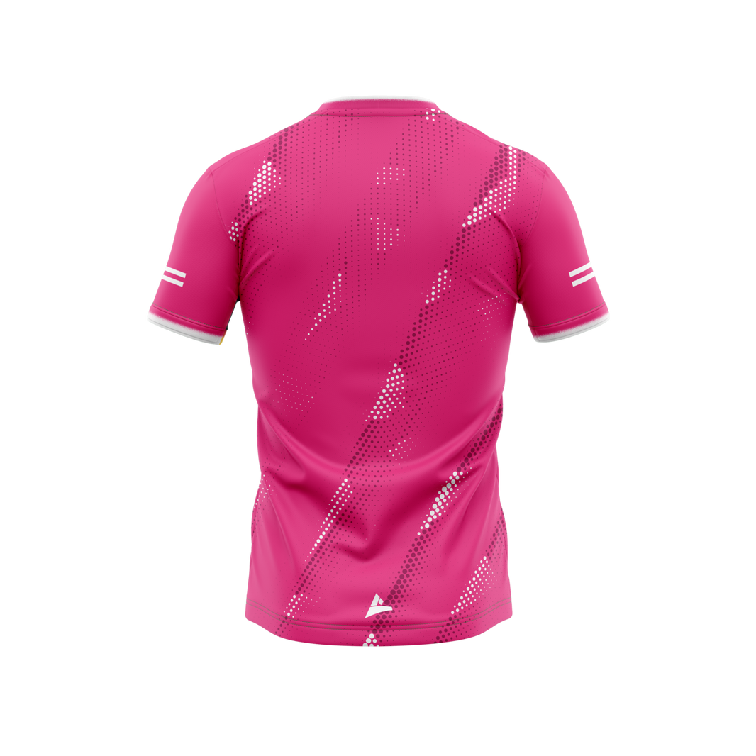Drumreilly GAA Pink Training Jersey Back