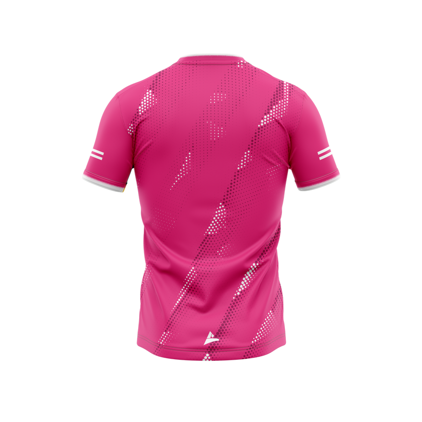 Drumreilly GAA Pink Training Jersey Back
