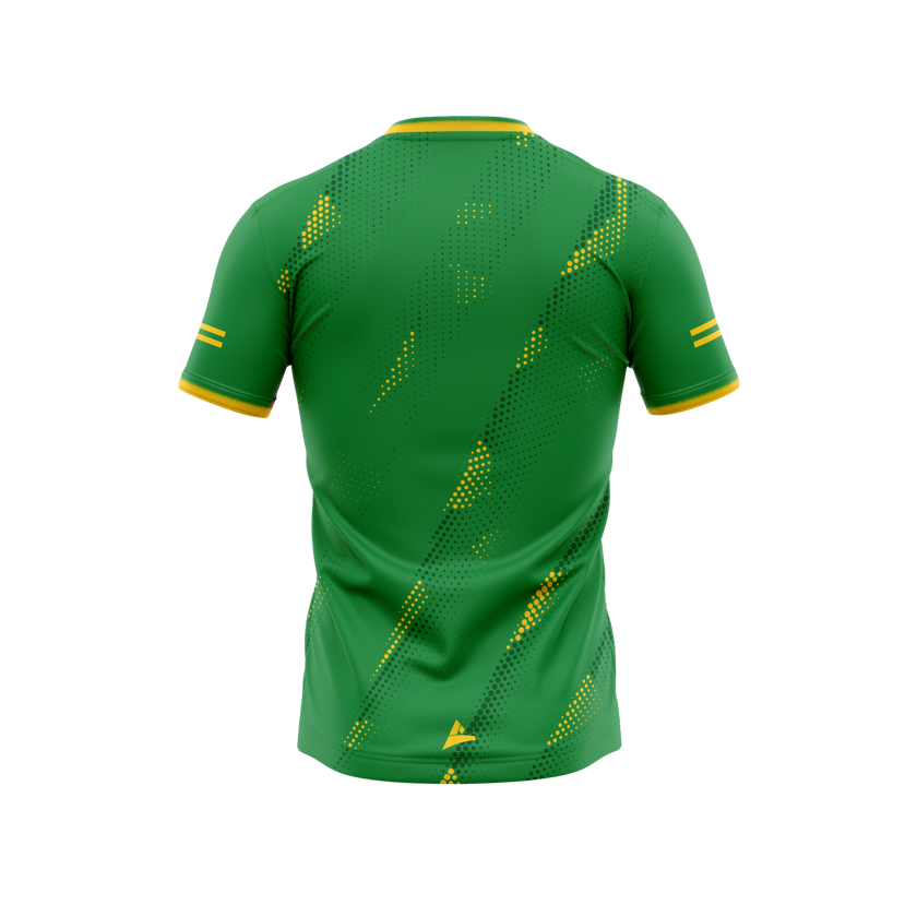 Drumreilly GAA Green Training Jersey Back