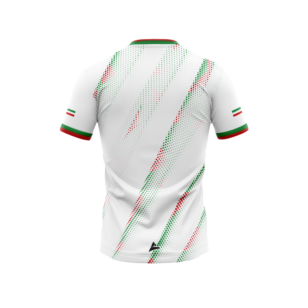 Mostrim GAA Unisex White Training Jersey back