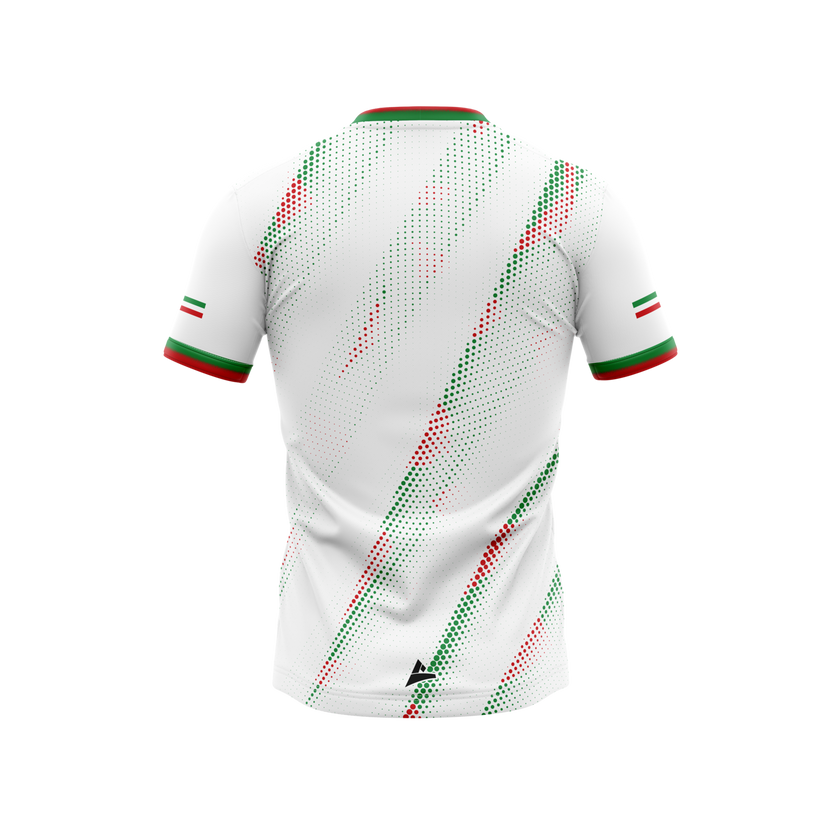 Mostrim GAA Unisex White Training Jersey back