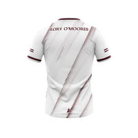 Belturbet Rory O'Moores GAA Unisex White Training Jersey back
