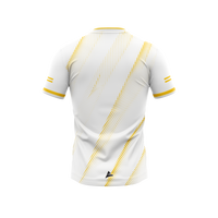 Ballinagh GAA white and amber training jersey – back