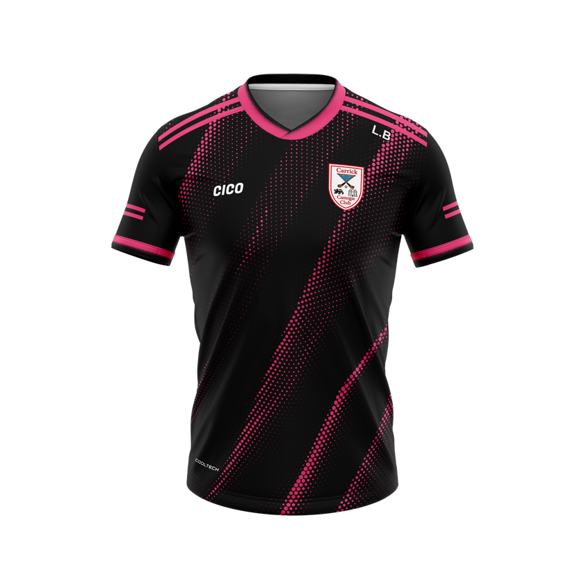 Carrick Camogie Club Unisex Black Training Jersey