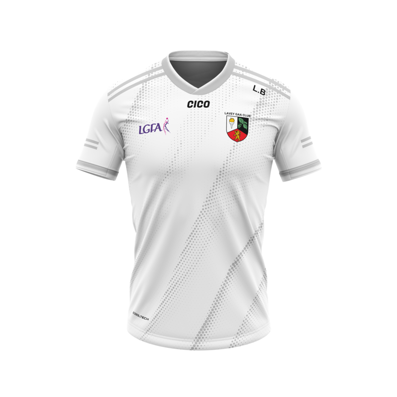 Lavey GAA Club Kid's Women's Training Jersey front